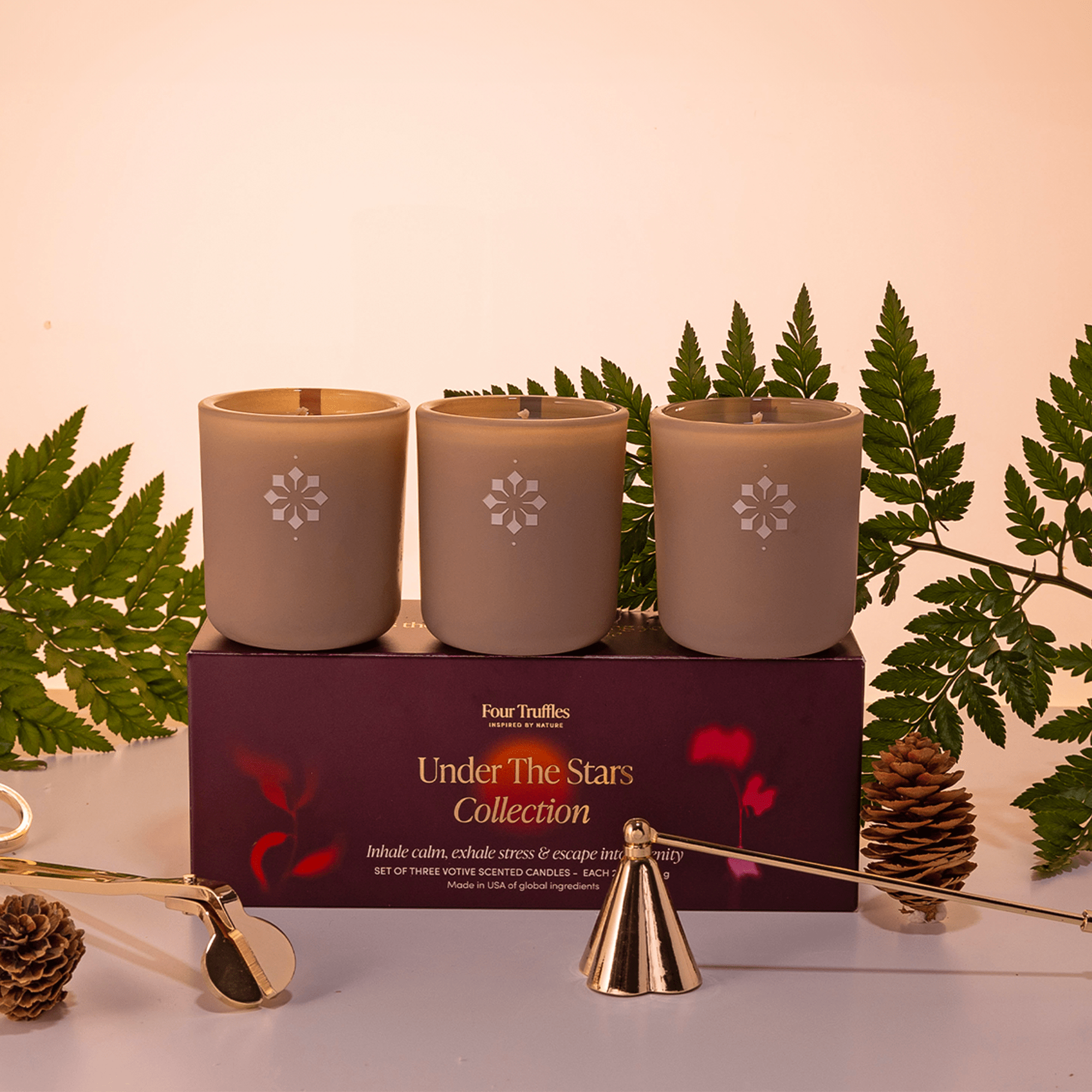 Under The Stars Set Luxury Candle - Four Truffles