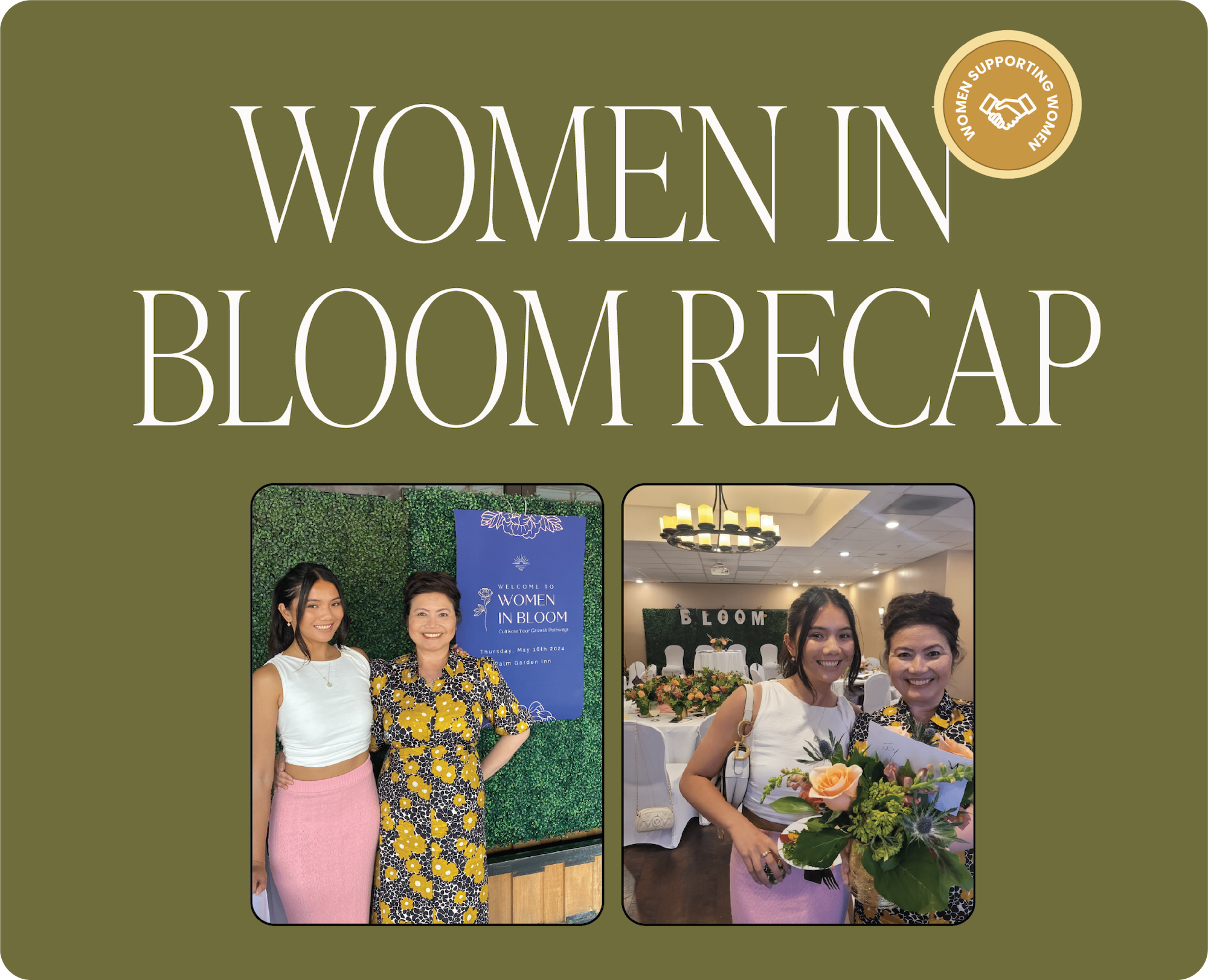 Women in Bloom Event