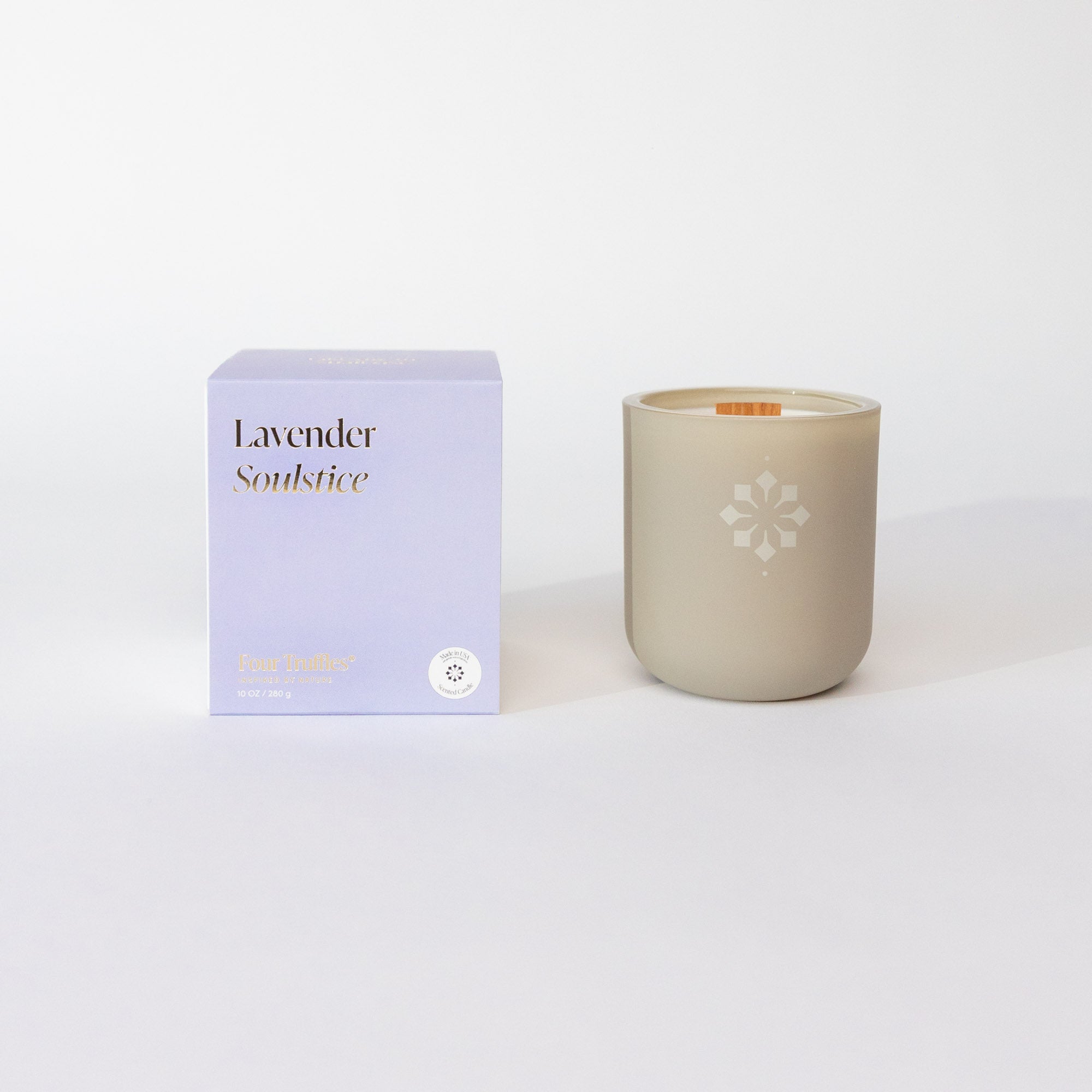 Lavender Soulstice Luxury Candle - Four Truffles